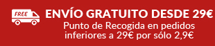 Envío gratuito desde 29€