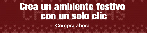  Crea un ambiente festivo con un solo clic 
