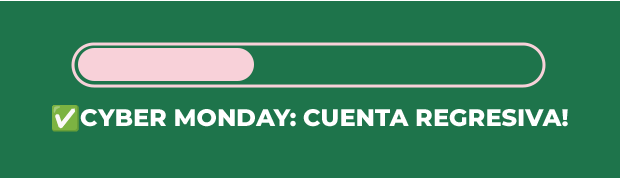  Cyber Monday: Cuenta regresiva! 