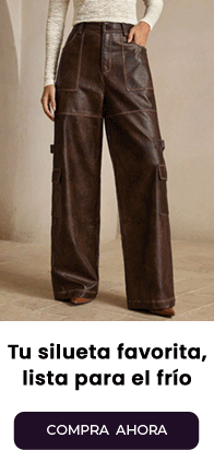  Tu silueta favorita, lista para el frío. 