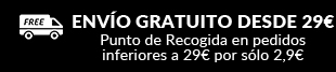 Envío gratuito desde 29€