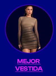  MEJOR VESTIDA 