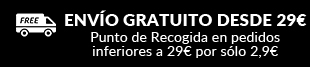 Envío gratuito desde 29€