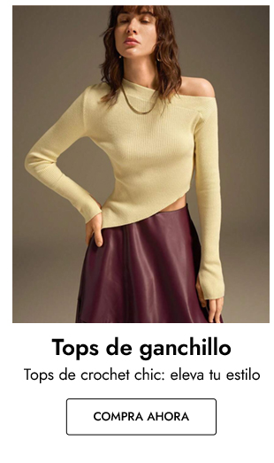  Tops de ganchillo 
