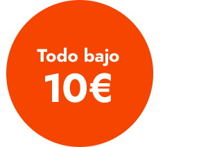  Todo bajo 10€ 