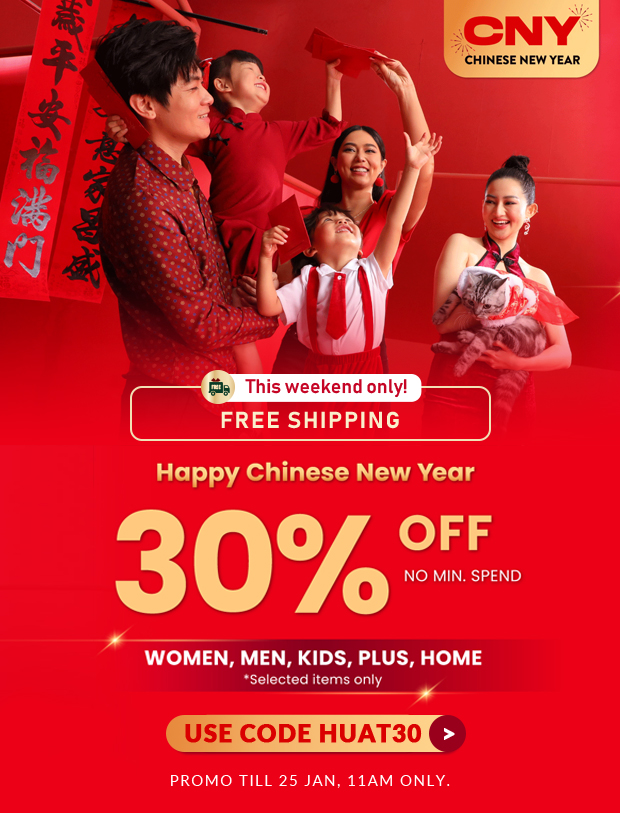 Happy Chinese New Year! Enjoy 30% OFF with no min. spend 🏮 (AD) - Shein  Singapore