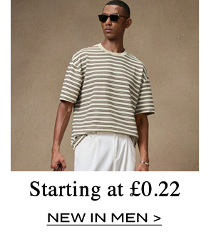 NEW IN MEN