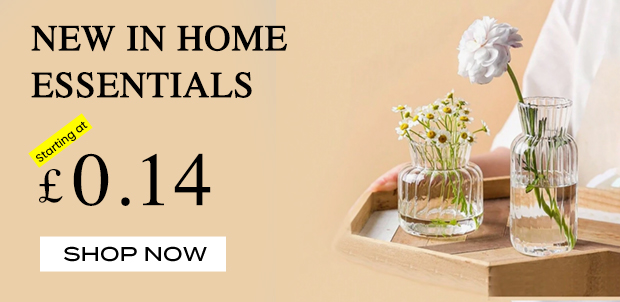 NEW IN HOME ESSENTIALS