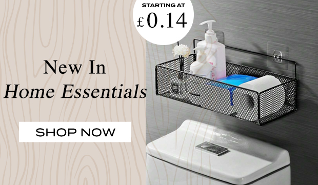 NEW IN HOME ESSENTIALS