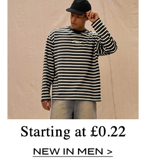 NEW IN MEN