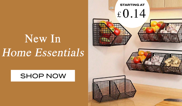NEW IN HOME ESSENTIALS