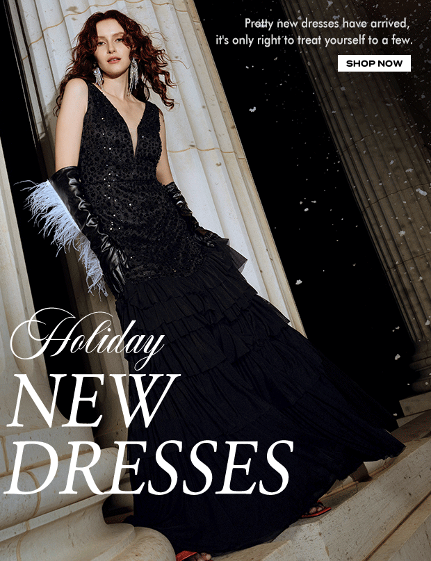 HOLIDAY NEW DRESSES