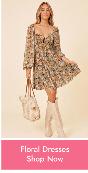 FLORAL DRESSES