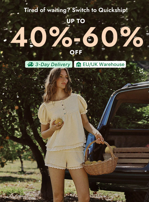 Tired of Waiting? Switch to QuickShip!