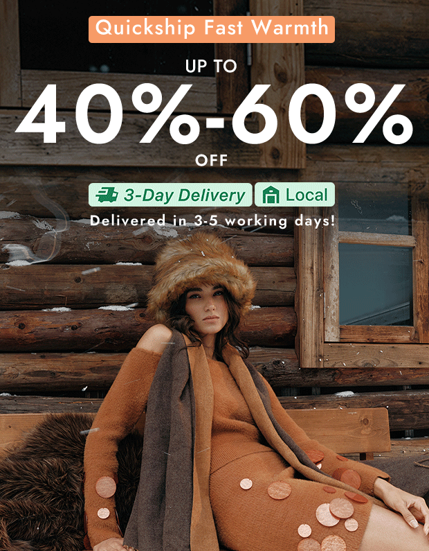 Quickship Fast Warmth