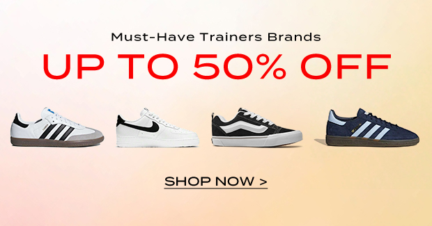 Up to 50%: Must-Have Trainers Brands