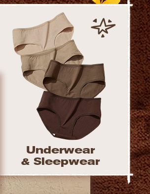 Underwear & Sleepwear