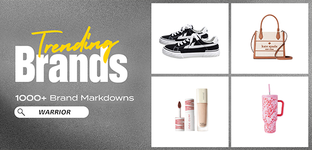 TRENDING BRANDS | 1000+ Brand Markdowns