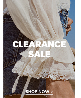 CLEARANCE SALE