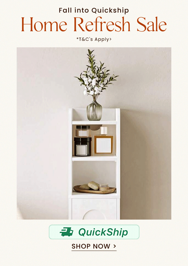 Fall into Quickship Home Refresh Sale