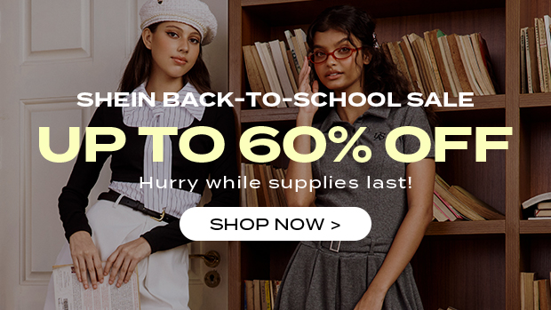 SHEIN BACK-TO-SCHOOL SALE