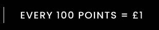 Every 100 points = £1