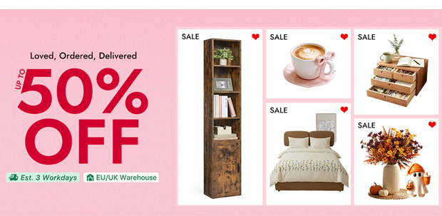 UP TO 50% OFF