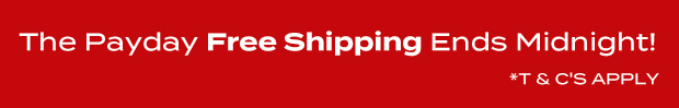 The Payday Free Shipping Ends Midnight!