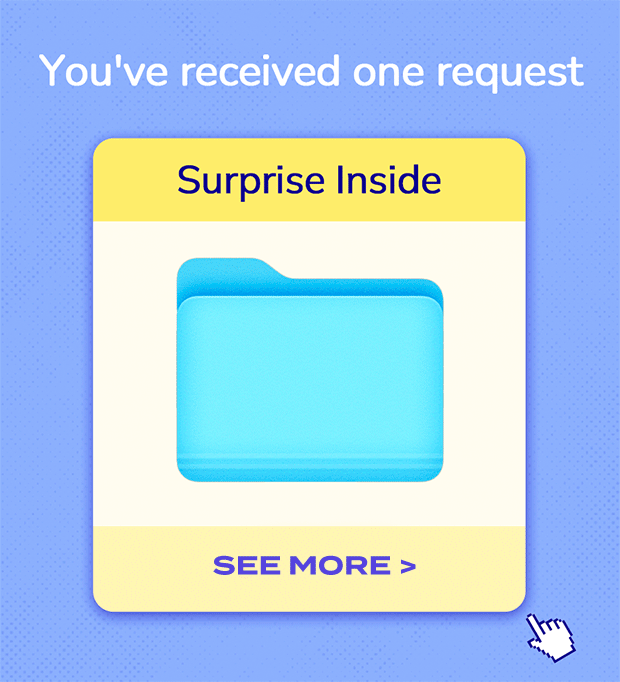 You've received one request