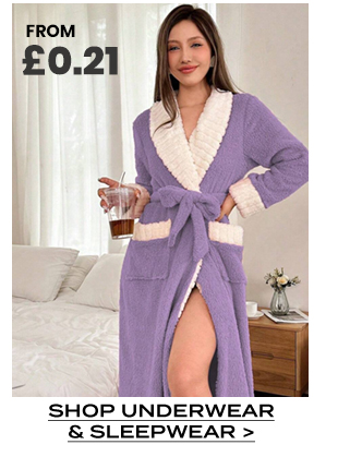 SHOP UNDERWEAR & SLEEPWEAR