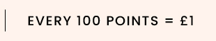 Every 100 points = £1
