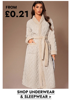 SHOP UNDERWEAR & SLEEPWEAR