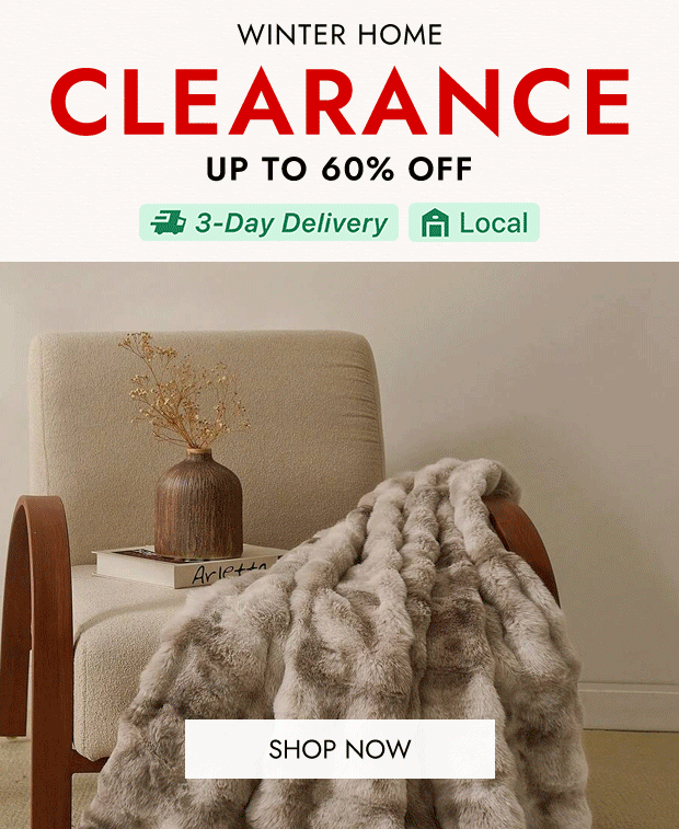 Winter Home Clearance