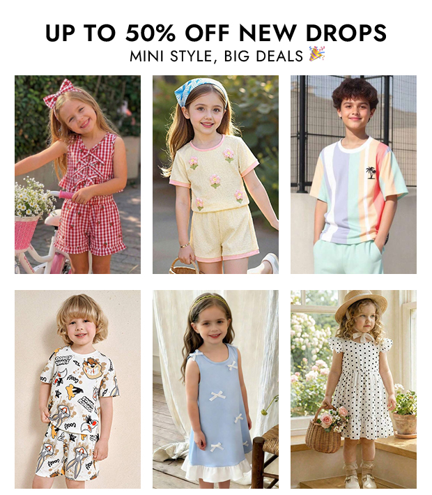 UP TO 50% OFF NEW DROPS
