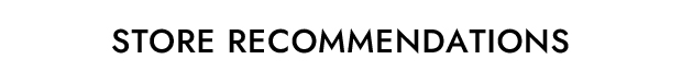 Store recommendations