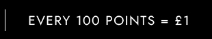 Every 100 points = £1