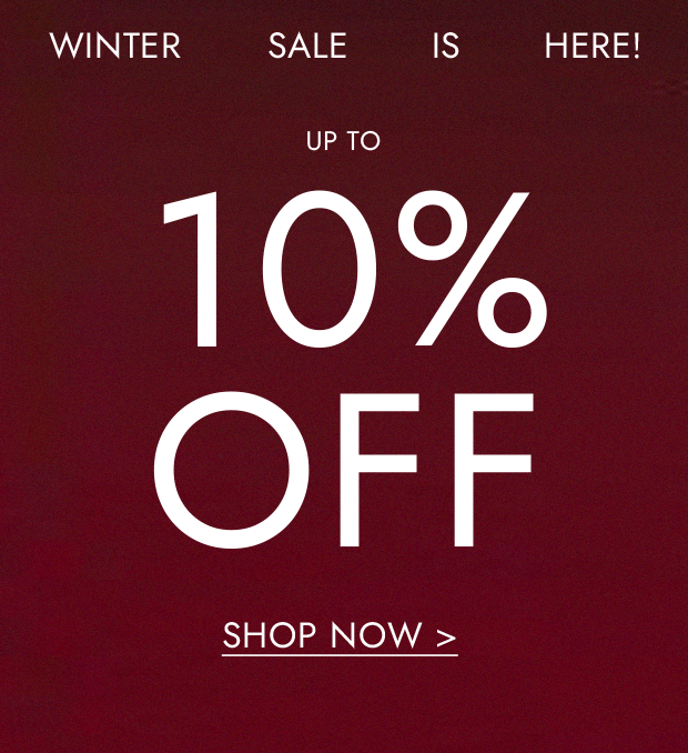 WINTER SALE IS HERE!