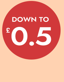 DOWN TO
£0.5