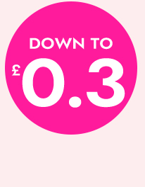 DOWN TO £0.3