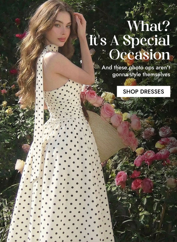 SHOP DRESSES