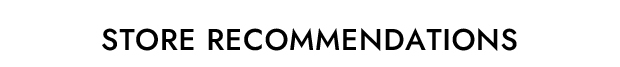 Store recommendations