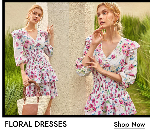 FLORAL DRESSES