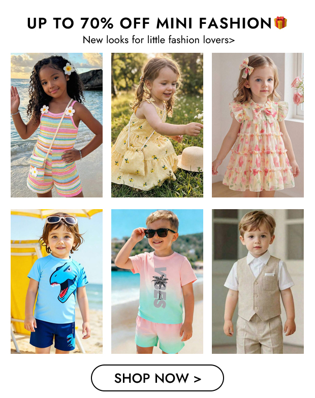 UP TO 70% OFF MINI FASHION