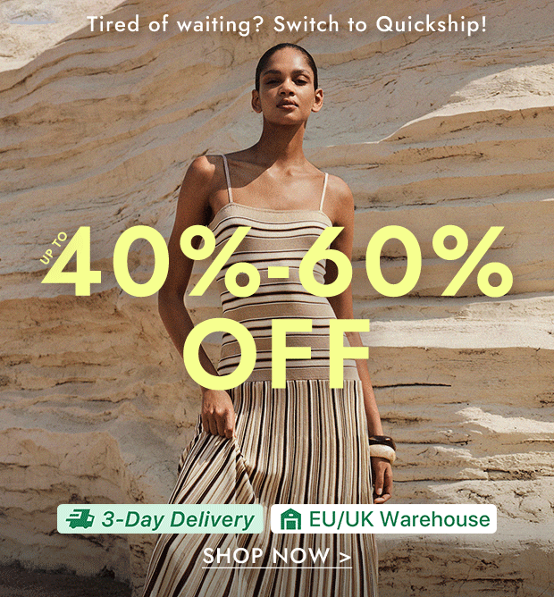 Tired of Waiting? Switch to QuickShip!