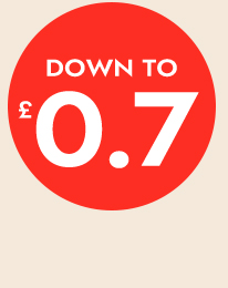DOWN TO £0.7