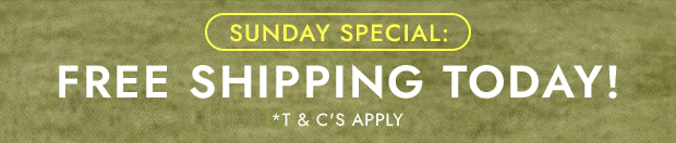 Free Shipping Today!