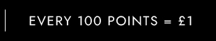 Every 100 points = £1