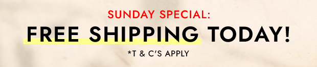 Free Shipping Today!