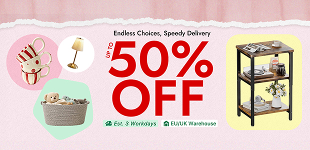 UP TO 50% OFF