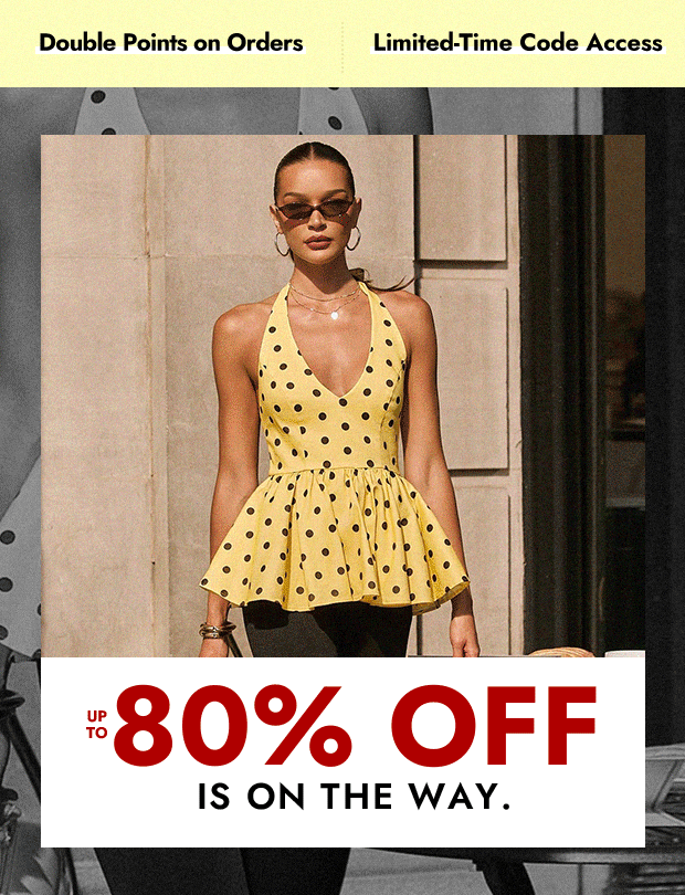UP TO 80% OFF
